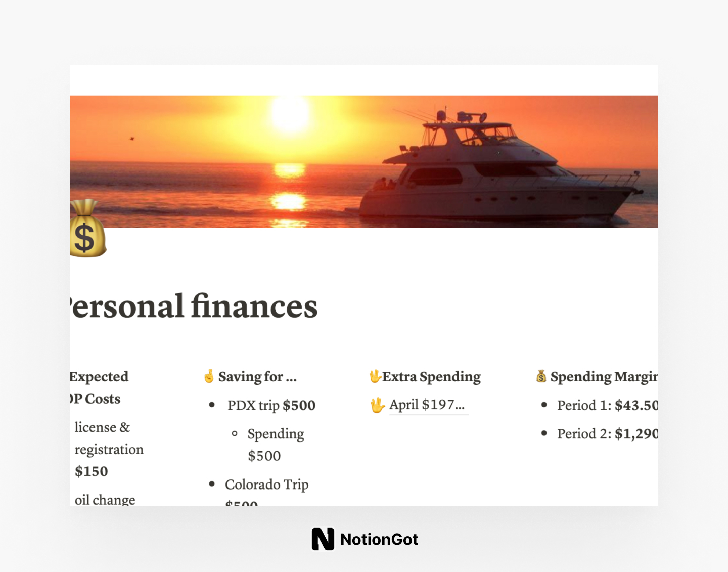 10+ Best & Free Personal Finance Notion Templates Best Notion