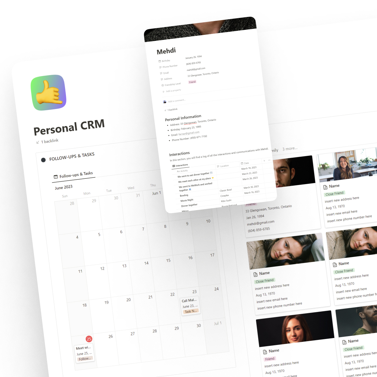 Personal CRM