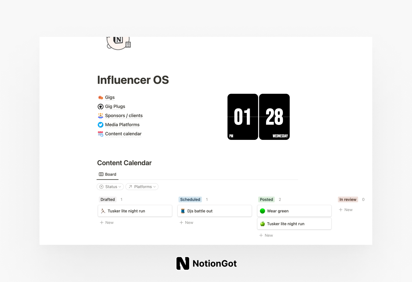 20+ Notion Templates for Social Media Management Best Notion