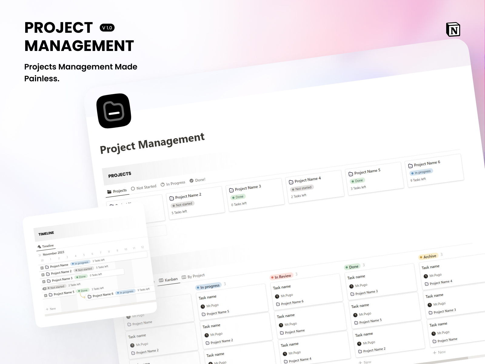 Free Notion Project Management