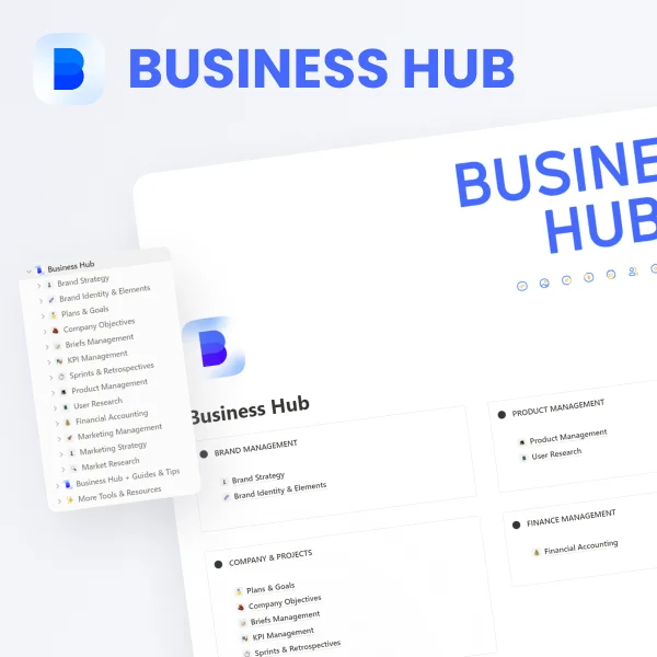 Business Hub Notion Template