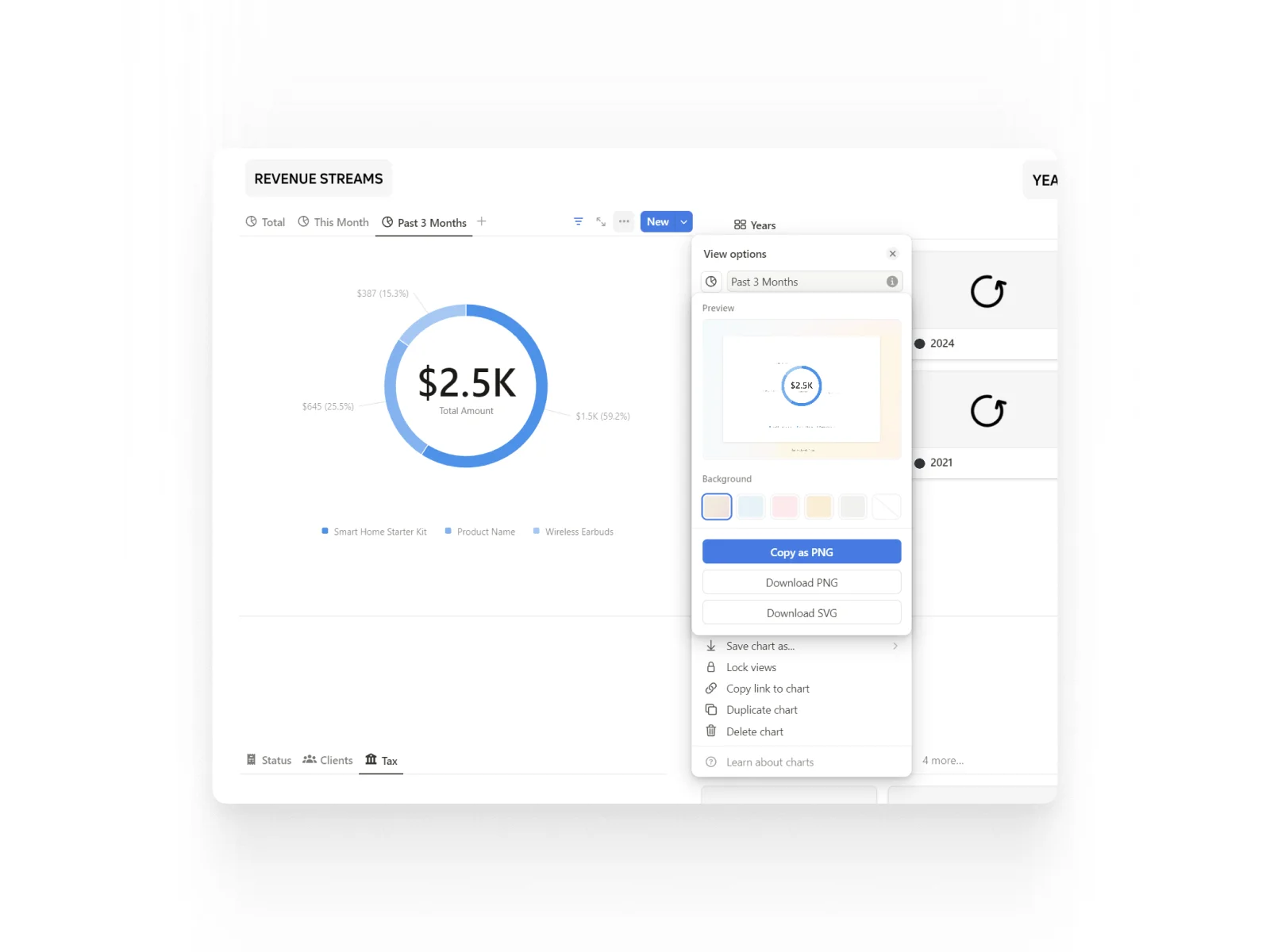 Custom Reporting Views