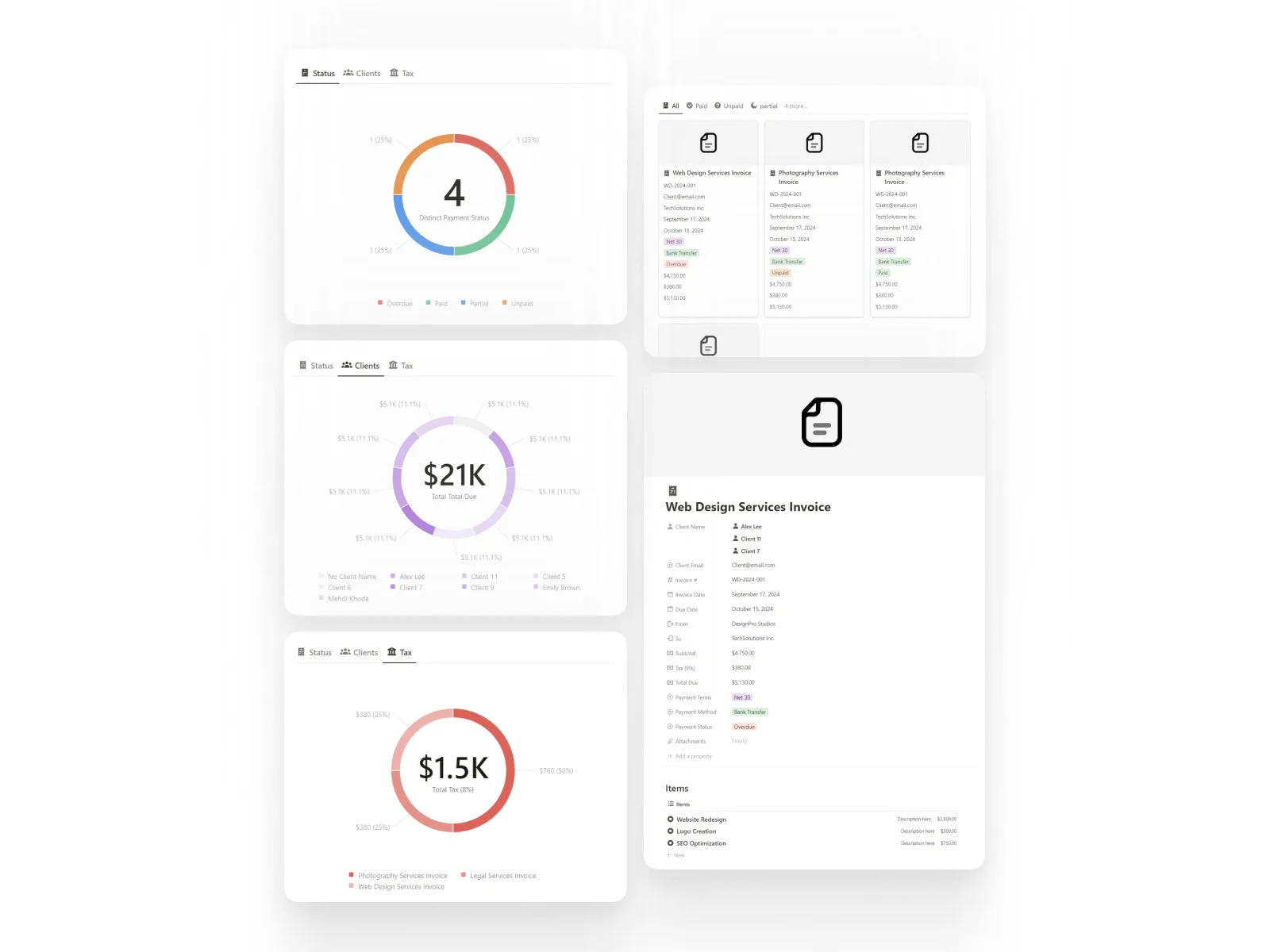 Integrated Invoicing