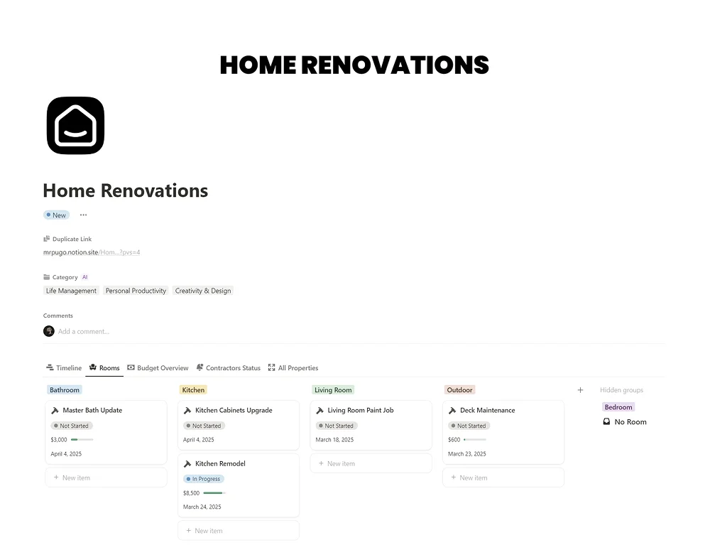 Home Renovations