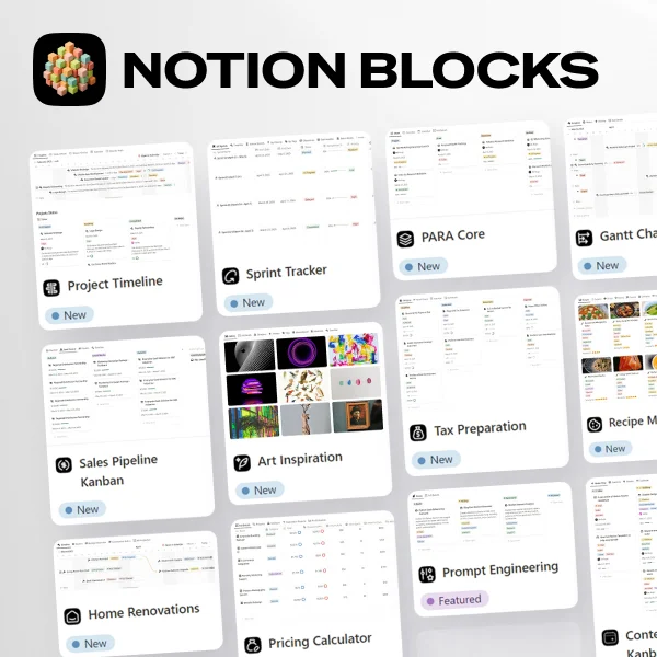 Blocks for Notion – Build Smarter, Create Faster - Best Notion ...