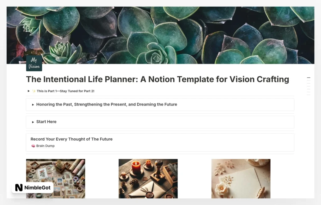 Vision-Setting Guide for Clarity & Alignment