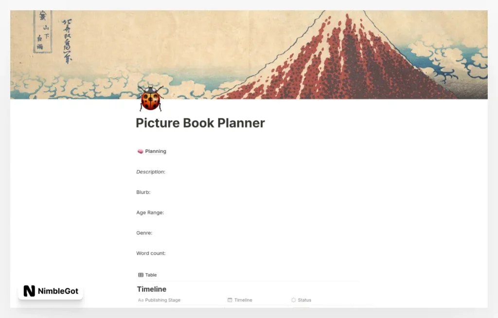 Picture Book Planner