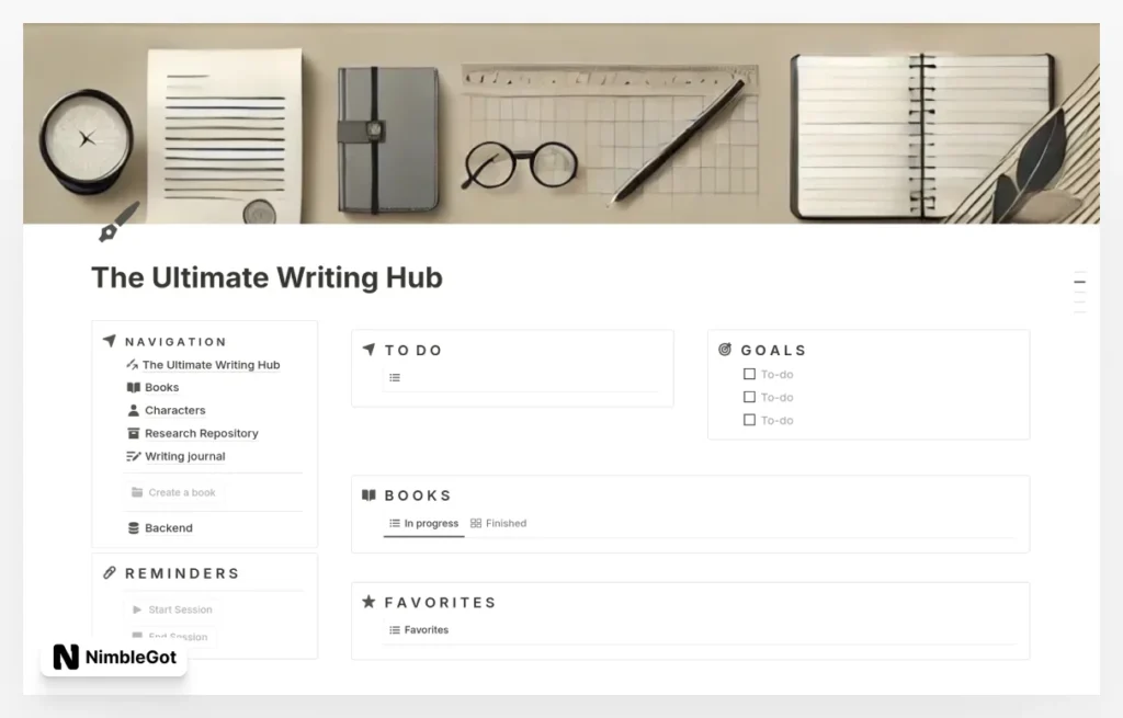 The Ultimate Writing Hub