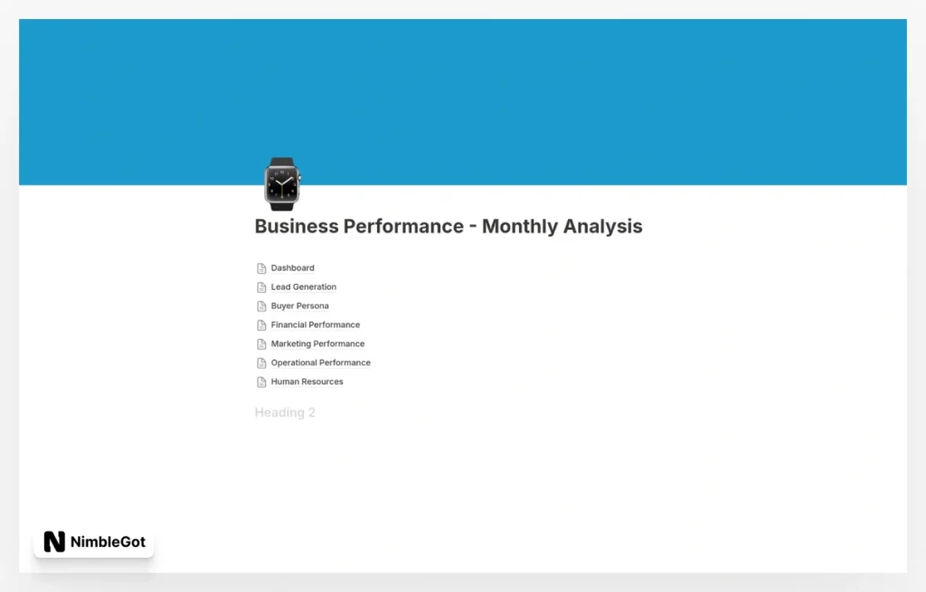 Business Performance Analysis