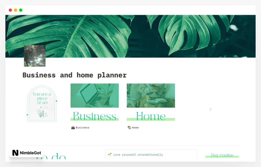 Aesthetic Business & Home Planner