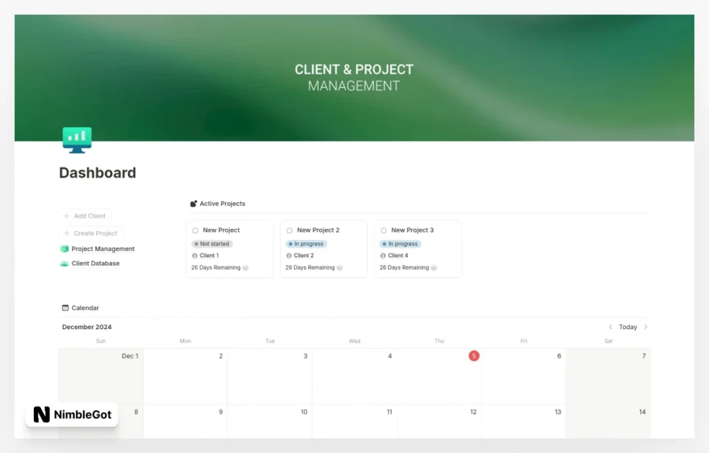 Client & Project Management OS