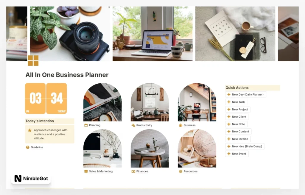 All In One Business Planner and Project Management