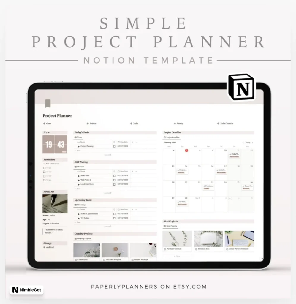 SIMPLE Project Planner