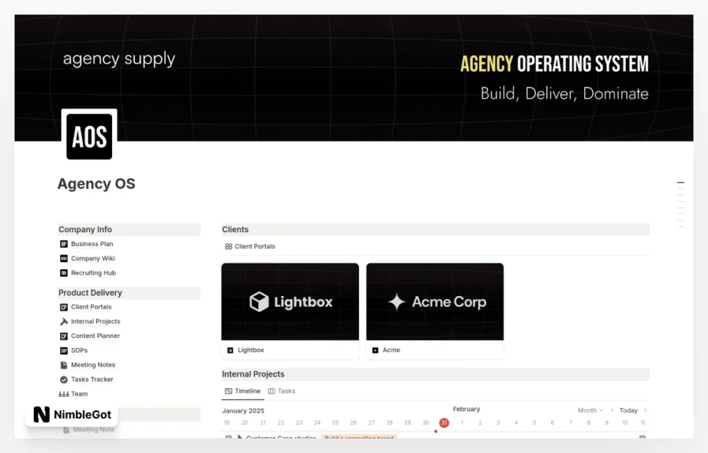 Agency Operating System