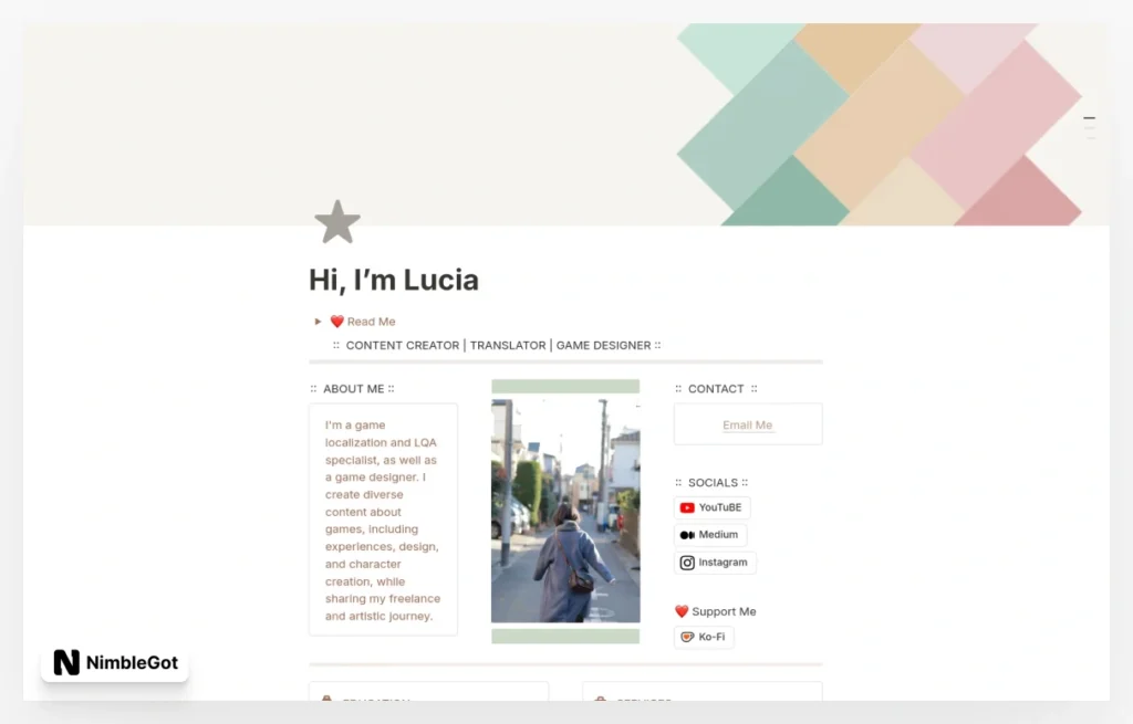 Minimalist Freelancer Portfolio