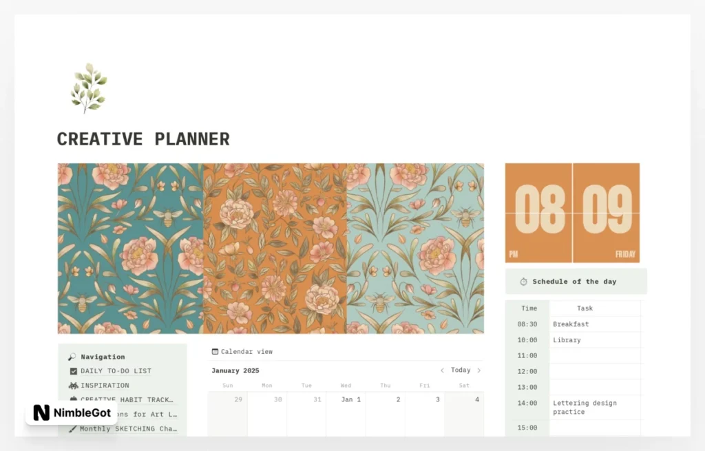Creative Planner
