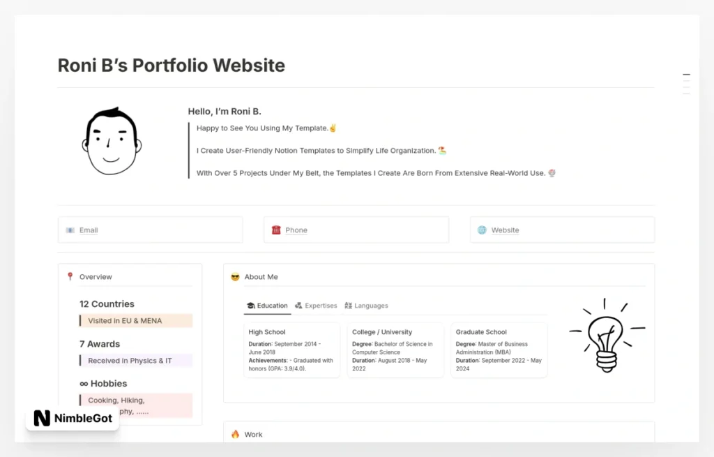 Creative Website / Portfolio