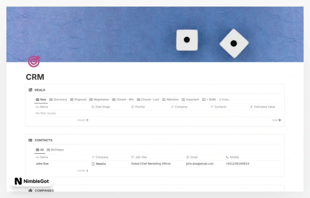 CRM - Know Your Customers