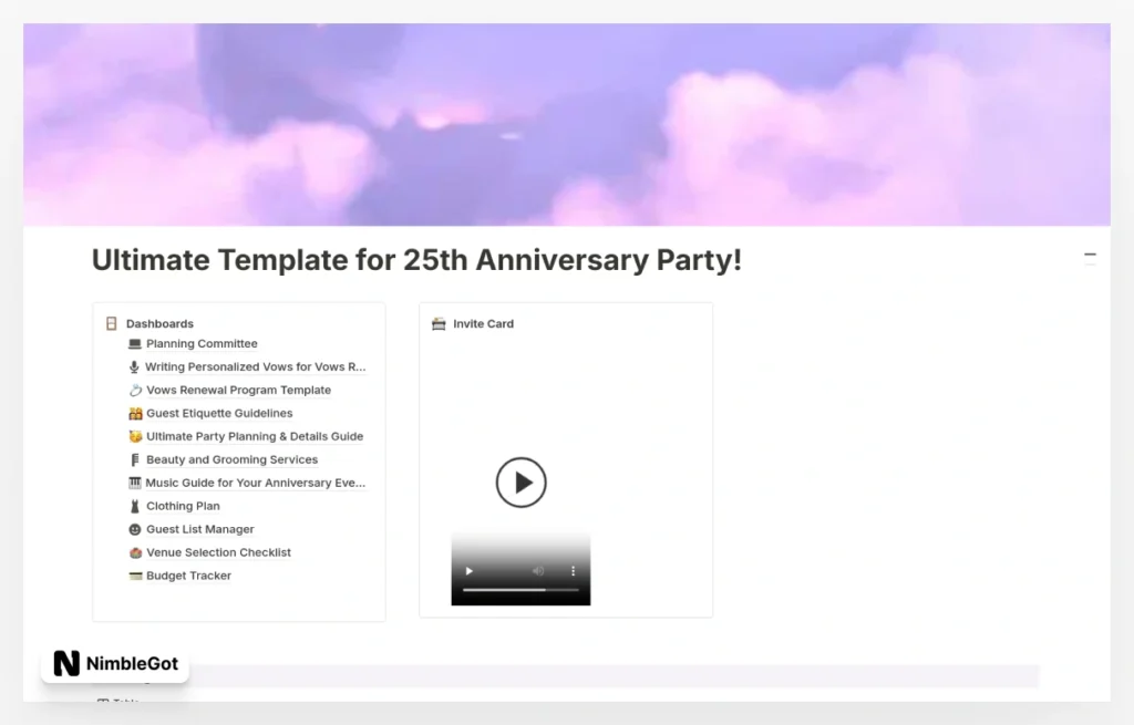 Ultimate Guide for Anniversary Party Planning