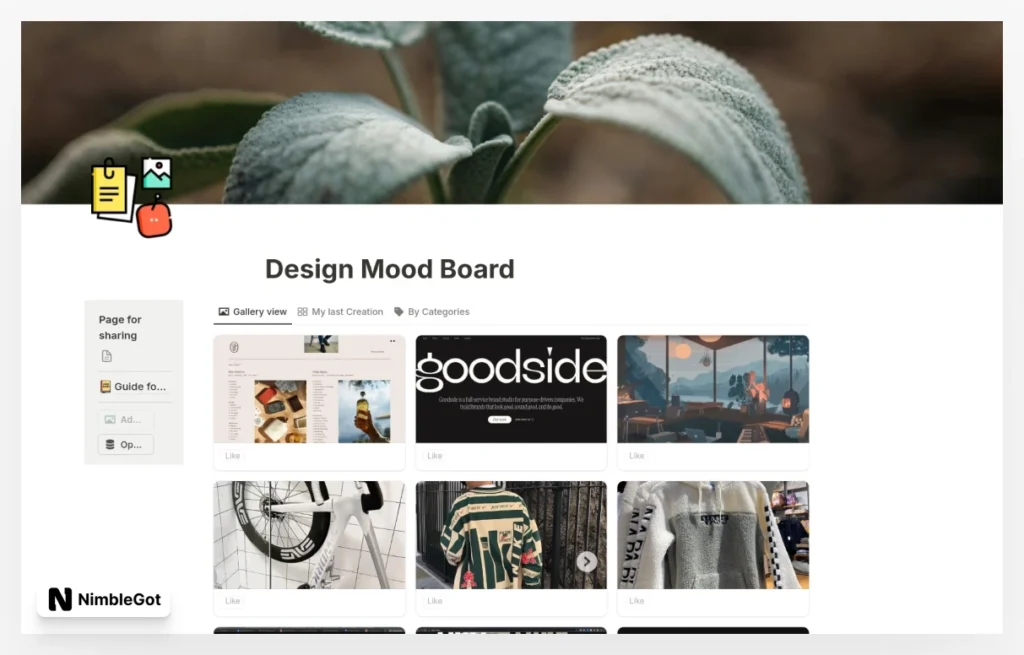 Design Mood Board