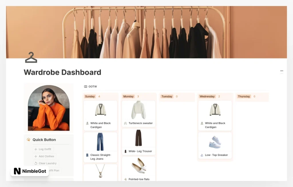Wardrobe Dashboard