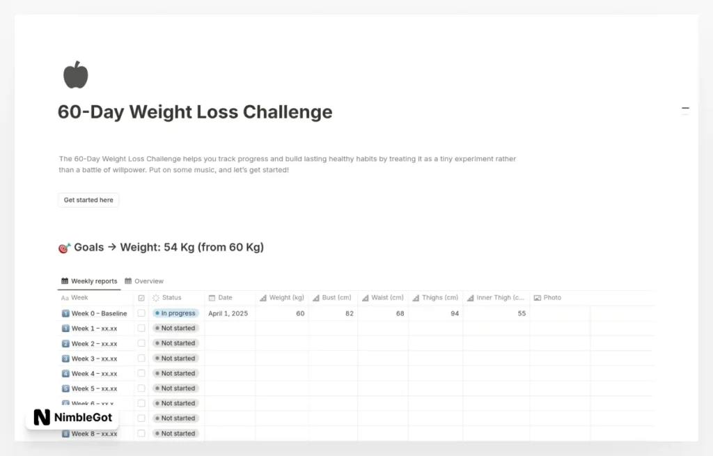 Weight Loss Challenge
