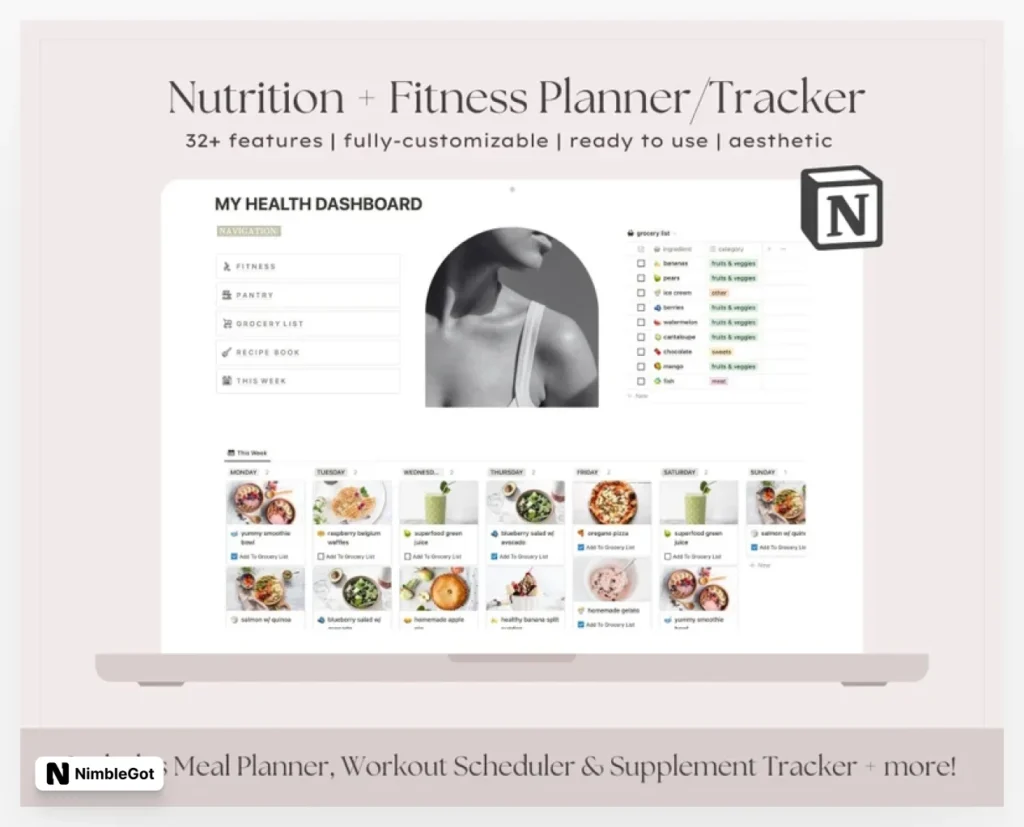 Meal Planner Fitness Tracker