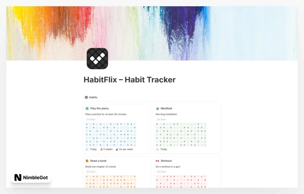 HabitFlix – Habit Tracker