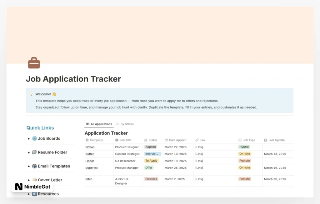 Job Application Tracker