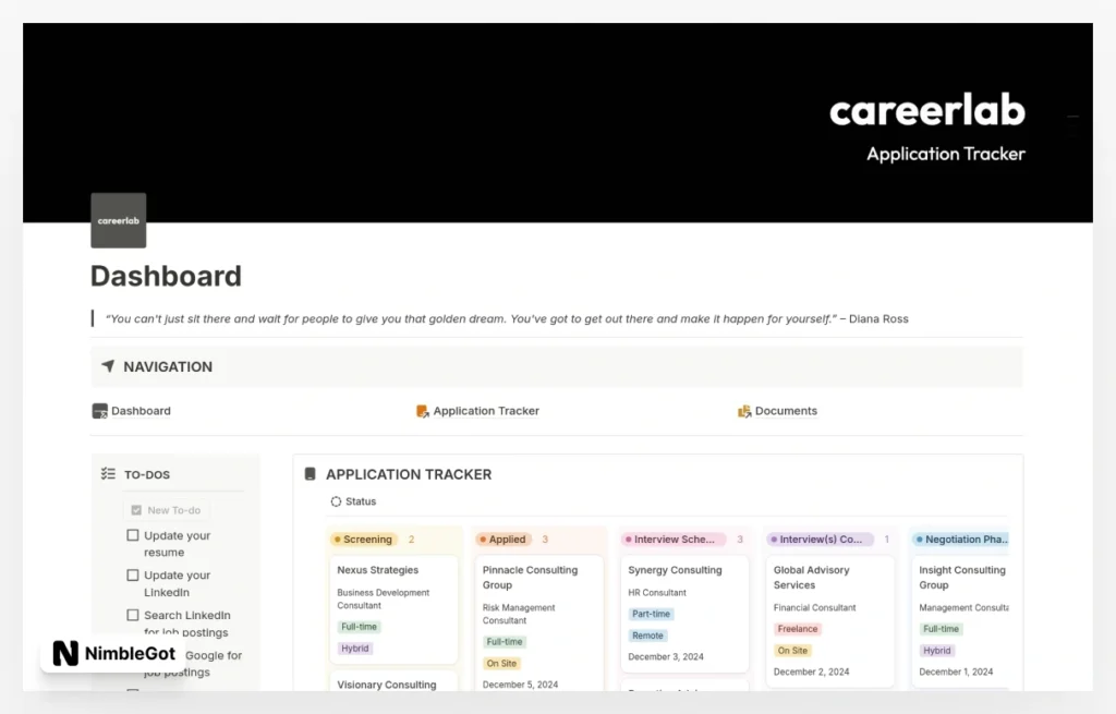 Application Tracker