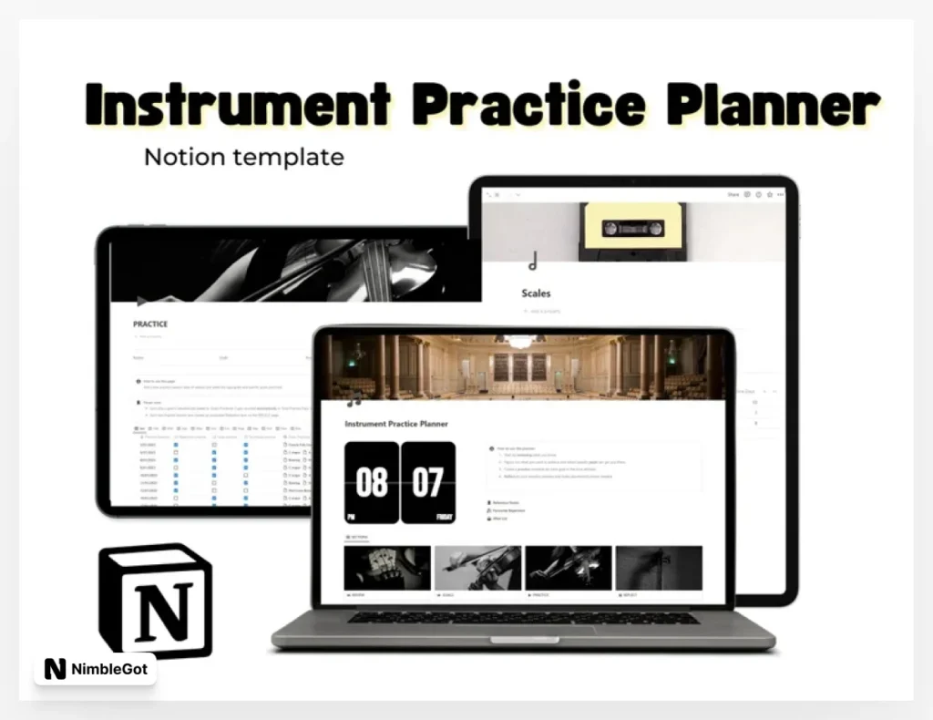 Instrument Practice Planner