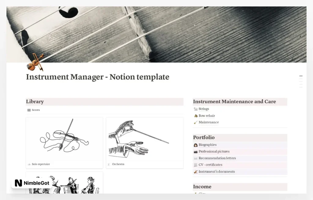 Instrument Management