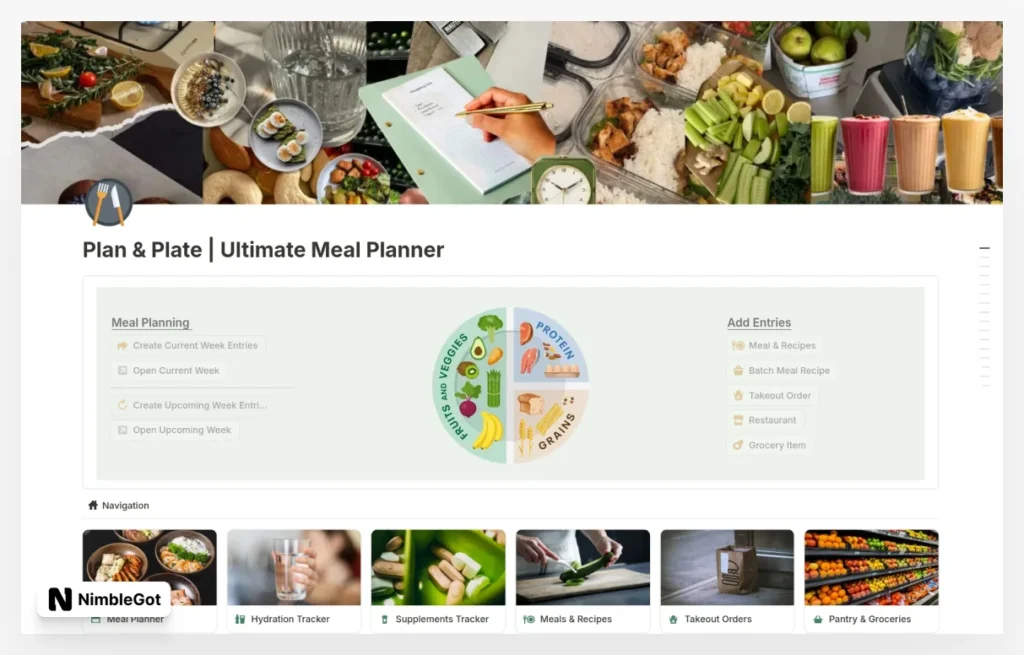 Plan & Plate | Ultimate Meal Planner