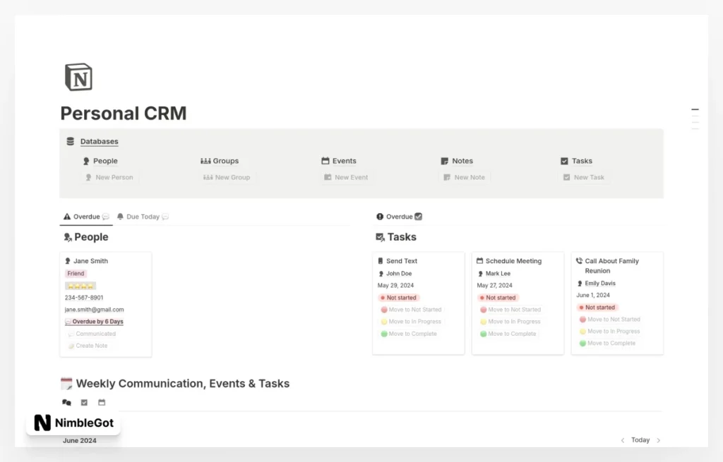 OptiOpp Personal CRM