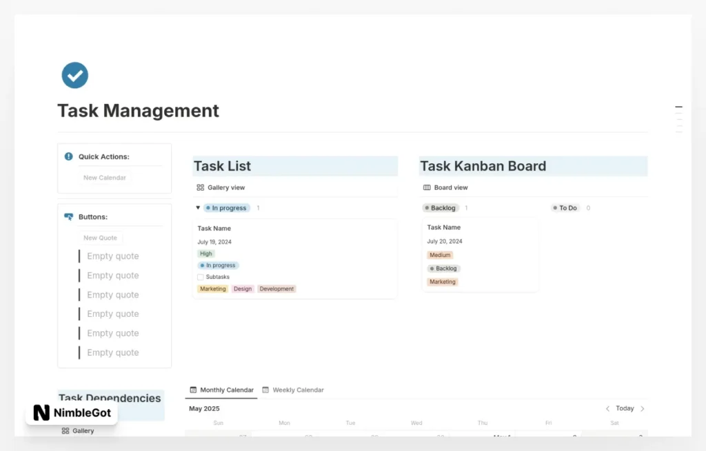 Task Management