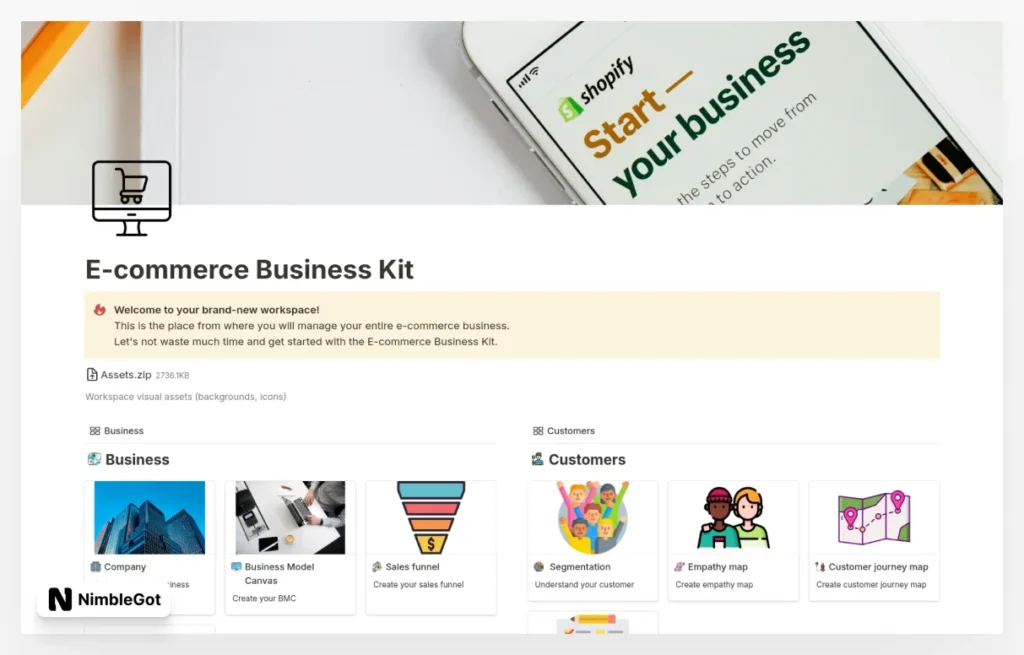 E-commerce Business Kit