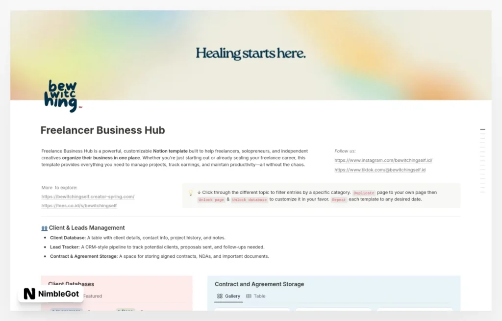 The Ultimate Freelance OS - Business and Gig Hub