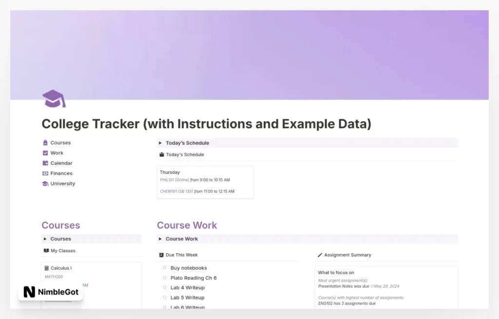 College Tracker
