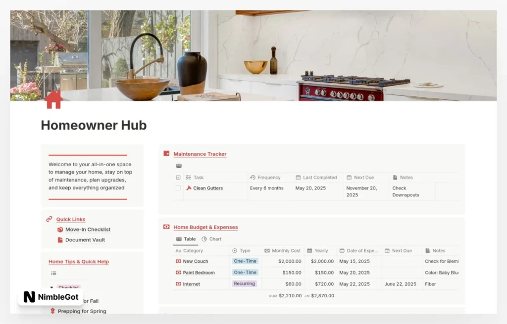 Homeowner Hub