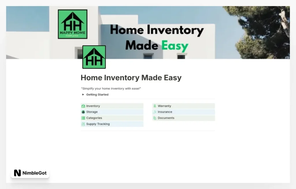 Home Inventory Made Easy