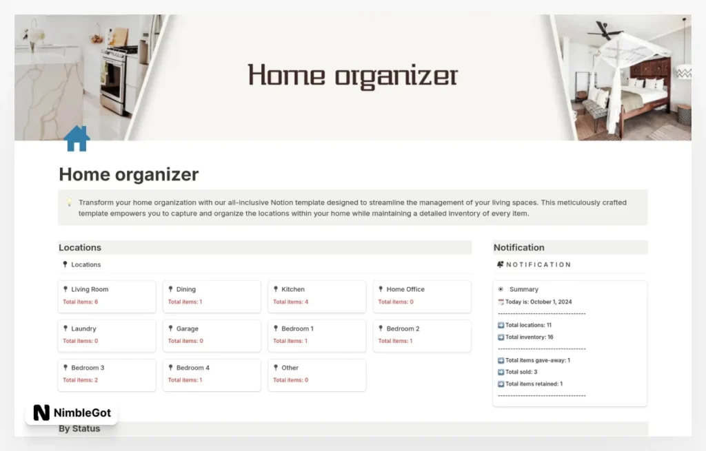 Home organizer