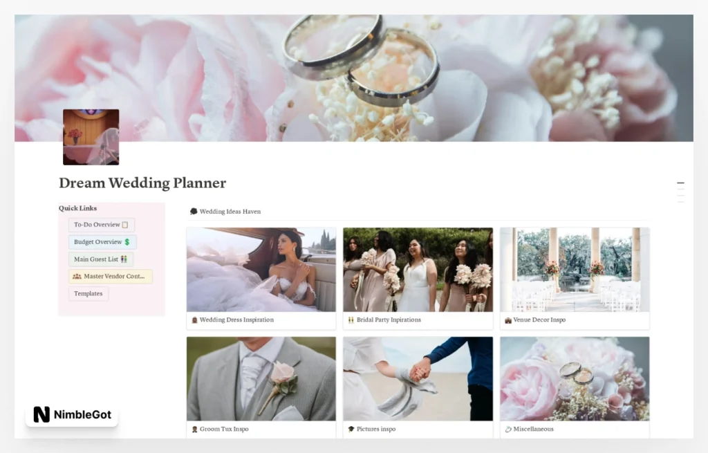 Dream Wedding Planner