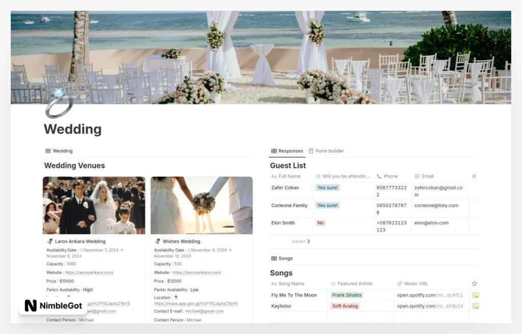 Wedding Planner