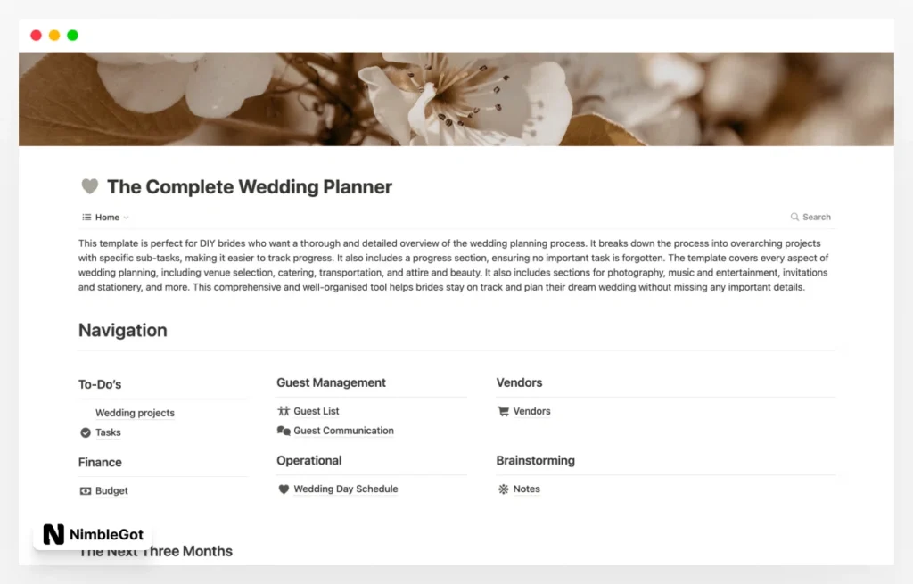 The Complete Wedding Planner
