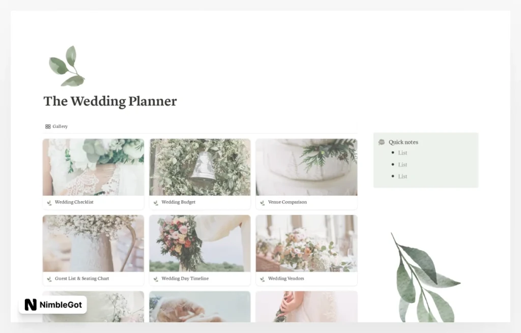 The Wedding Planner
