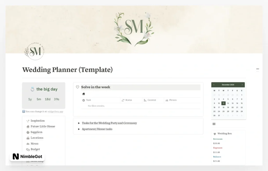 Wedding Planner