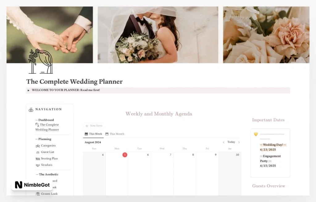 The Complete Wedding Planner & Organiser