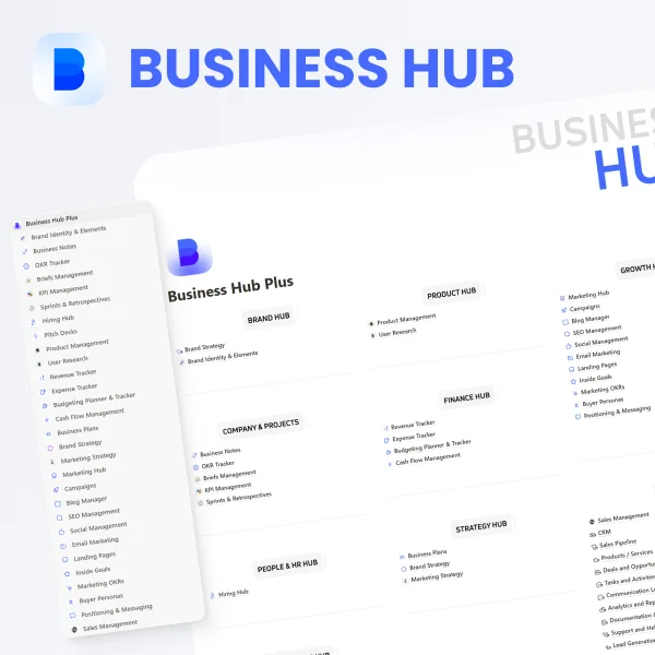 Business Hub Notion Template