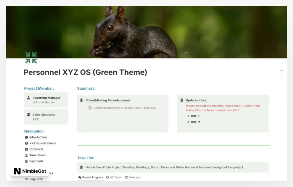 Personnel/Employee Dashboard- 2 Themes