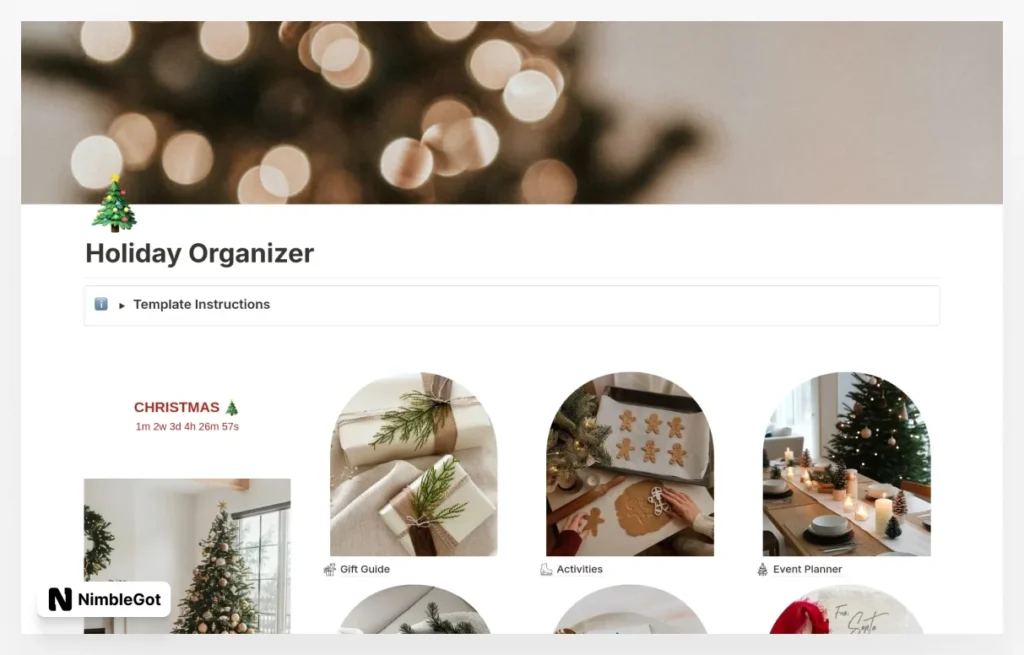 Holiday Organizer: Gift Tracker, Events, Christma